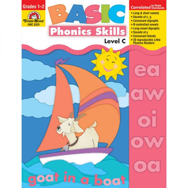 Evan-Moor Educational Publishers Basic Phonics Skills, Level C