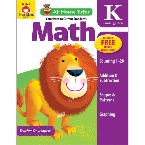 Evan-Moor Educational Publishers Home Tutor: Mh, Grade K – (Counting 1-100)