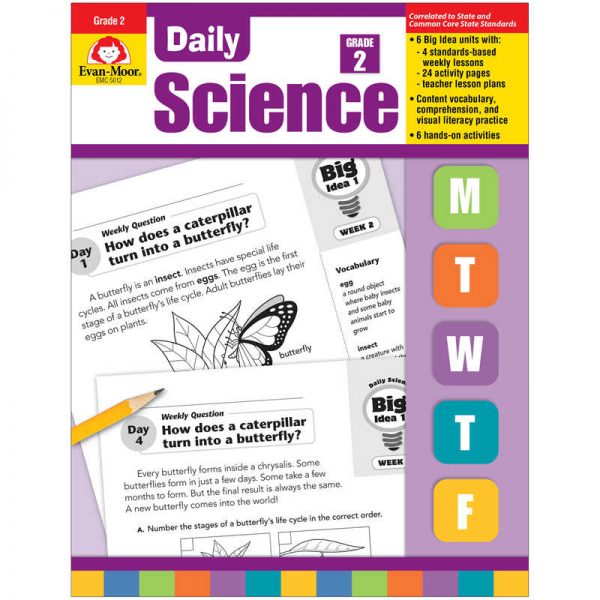 Evan-Moor Educational Publishers Daily Science Book, Grade 2