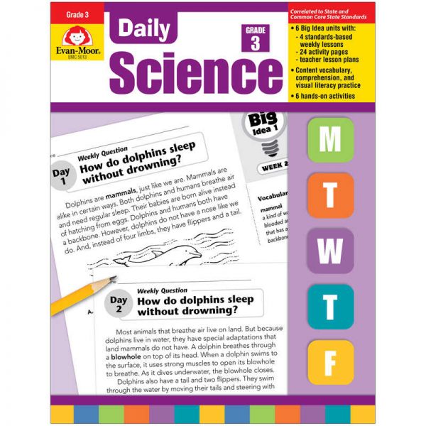 Evan-Moor Educational Publishers Daily Science Book, Grade 3