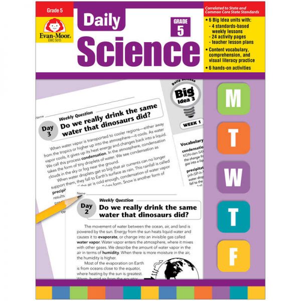 Evan-Moor Educational Publishers Daily Science Book, Grade 5