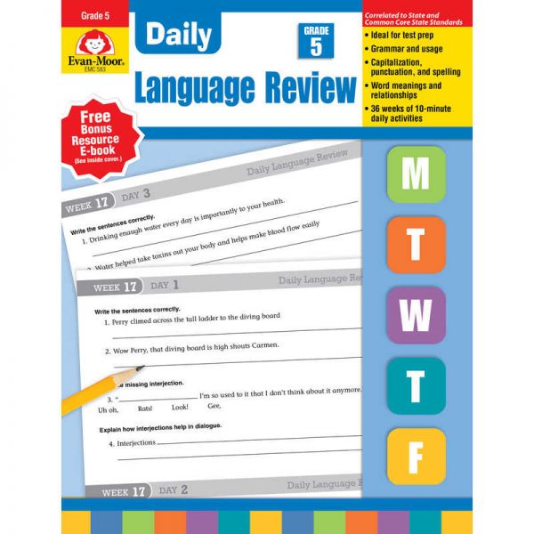 Evan-Moor Educational Publishers Daily Language Review Teacher's Edition, Grade 5