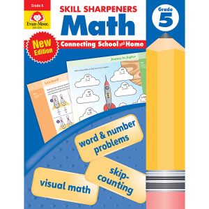 Evan-Moor Educational Publishers Skill Sharpeners: Math, Grade 5