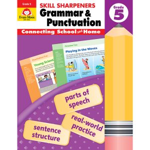 Evan-Moor Educational Publishers Skill Sharpeners: Grammar & Punctuation Activity Book, Grade 5
