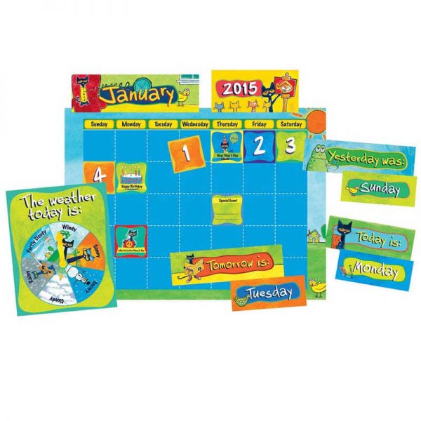 Edupress™ Pete The Cat Calendar Kit, 2 Kits
