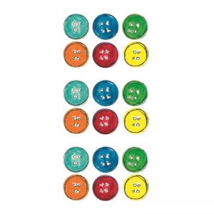 Edupress™ Pete the Cat® Groovy Buttons Accents, 36 Per Pack, 3 Packs