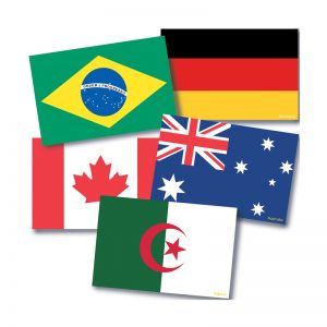 Edupress™ International Flags Instructional Accents, Pack of 72