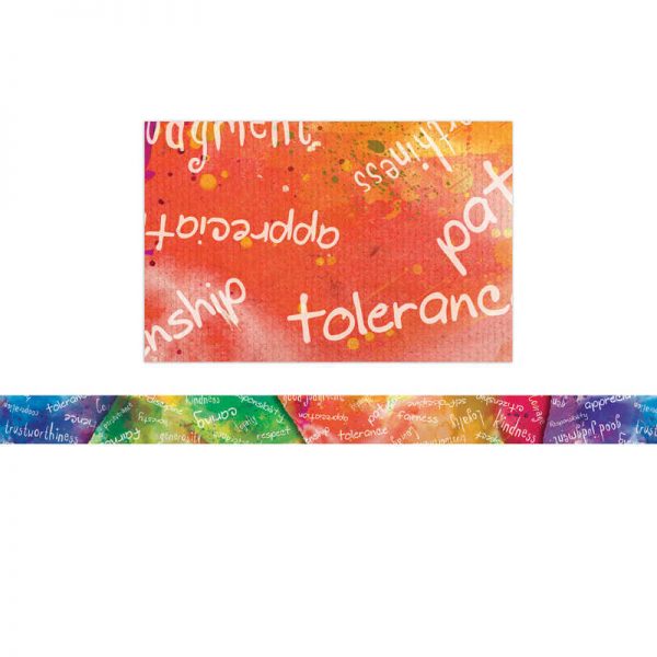 Edupress™ Character Traits Straight Border Trim, 35 Feet