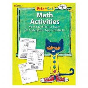 Edupress™ Pete the Cat® Math Workbook, Kindergarten