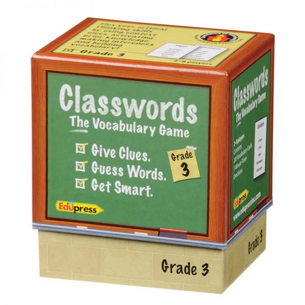 Edupress™ Classwords Vocabulary Game, Grade 3