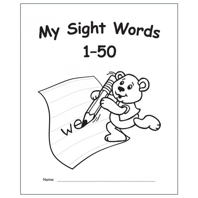 Teacher Created Resources My Own Books™: Sight Words 1-50