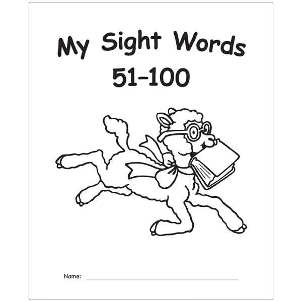 Teacher Created Resources My Own Books™: My Sight Words 51-100