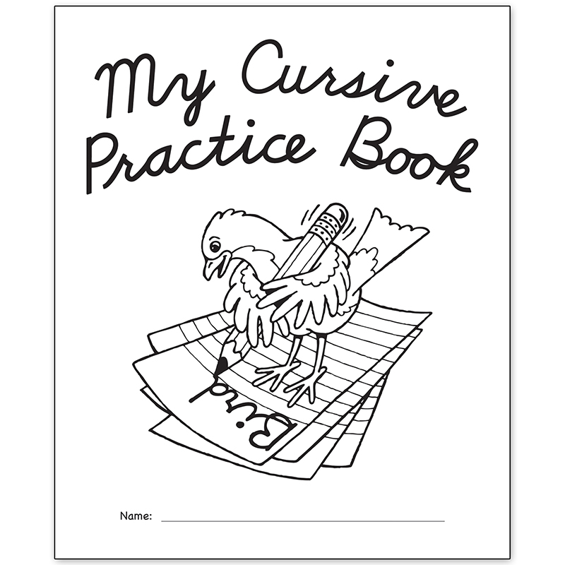 Teacher Created Resources My Own Books™: My Cursive Practice Book, 25-Pack
