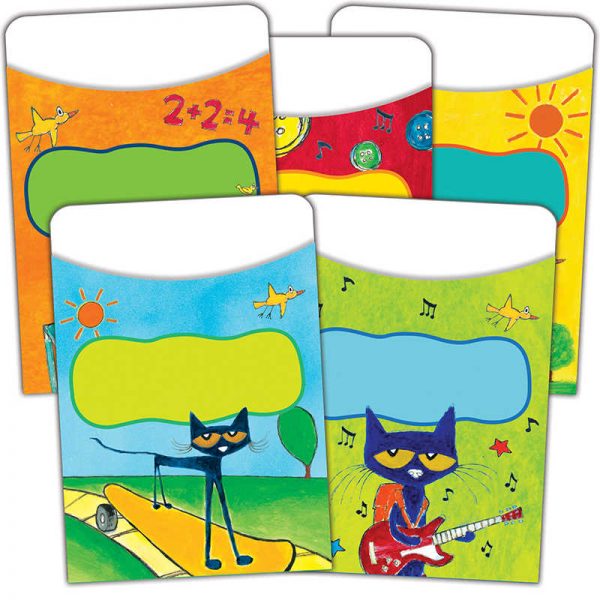 Edupress™ Pete the Cat® Library Pockets