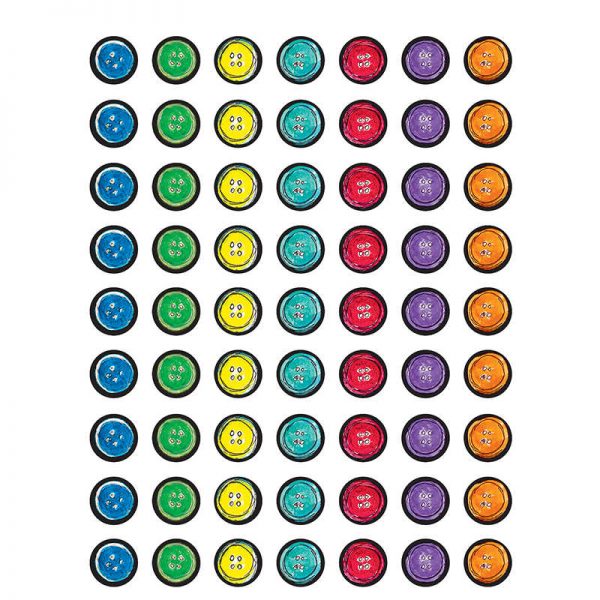 Edupress™ Pete the Cat® Groovy Buttons Mini Stickers
