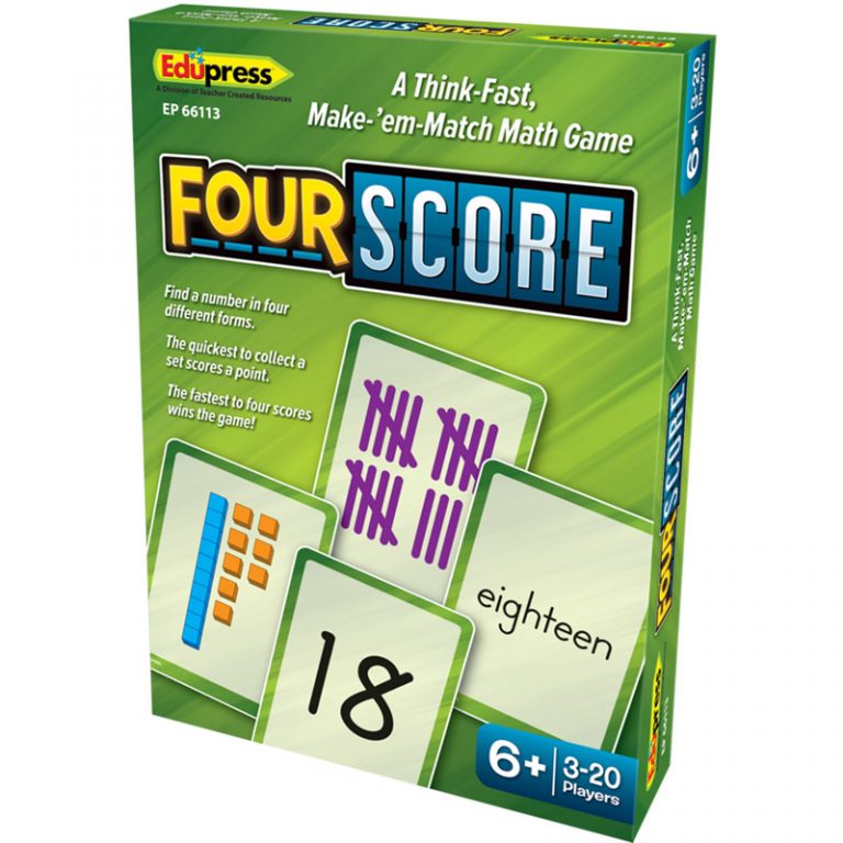 Teacher Created Resources Four Score Dice Game