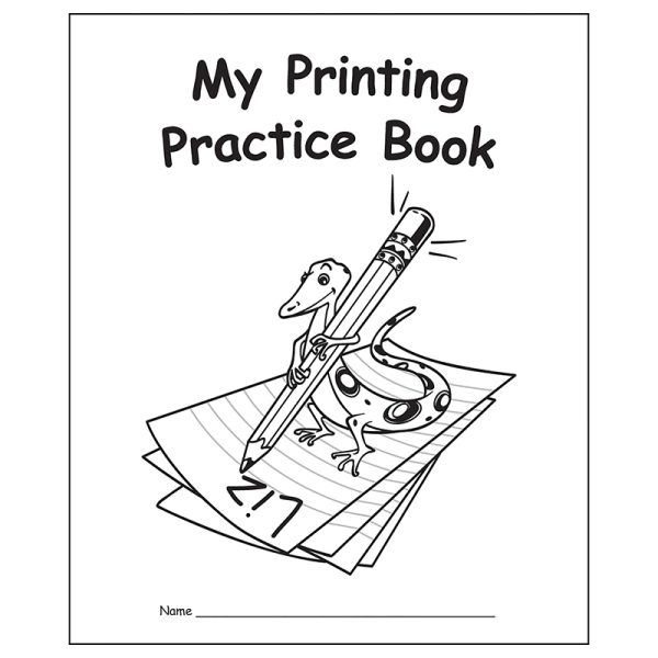 Teacher Created Resources My Own Books™: My Printing Practice Book, 10-Pack