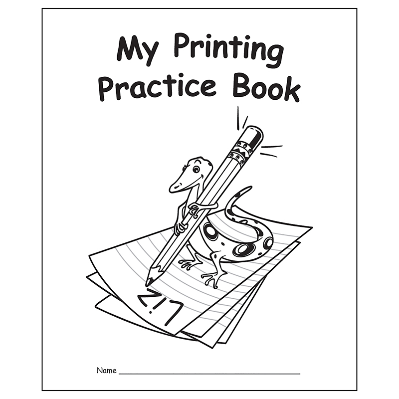 Teacher Created Resources My Own Books™: My Printing Practice Book, 10-Pack