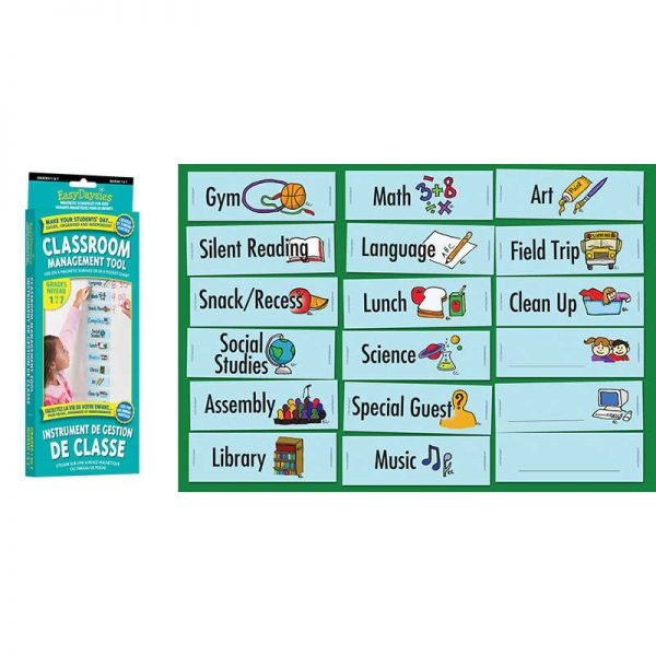 Easy Daysies® Grade 1-7 Classroom Visual Daily Schedule