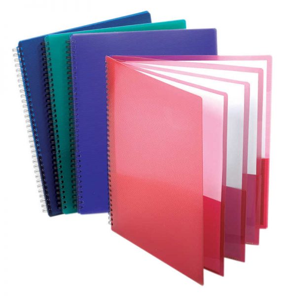 Oxford® Oxford® 8-Pocket Poly Portfolios