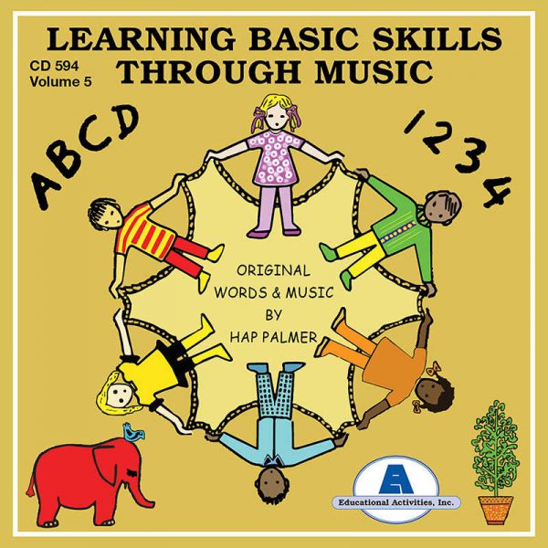Educational Activities Learning Basic Skills Through Music CD, Vol. 5