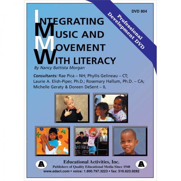Educational Activities Integrating Music and Movement with Literacy DVD