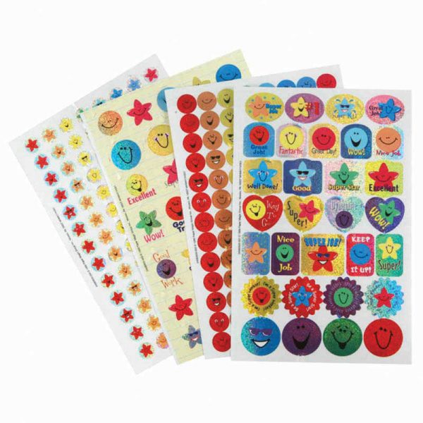 Eureka® Stars & Smiles Sparkle Sticker Book