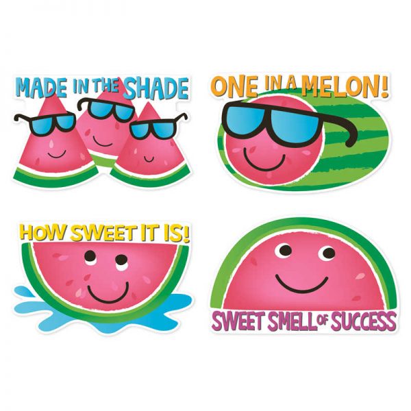 Eureka® Jumbo Scented Stickers, Watermelon, Pack of 12