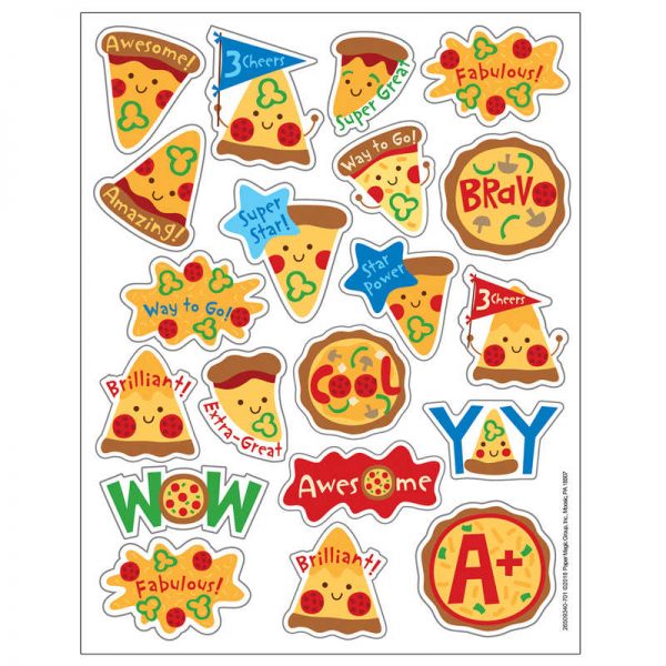 Eureka® Pizza Stickers - Scented