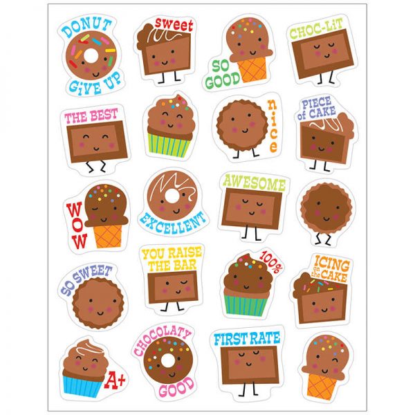 Eureka® Chocolate Stickers - Scented
