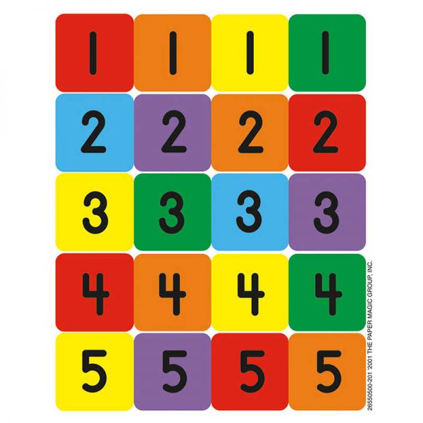 Eureka® Numbers 1-100 Assorted Theme Stickers