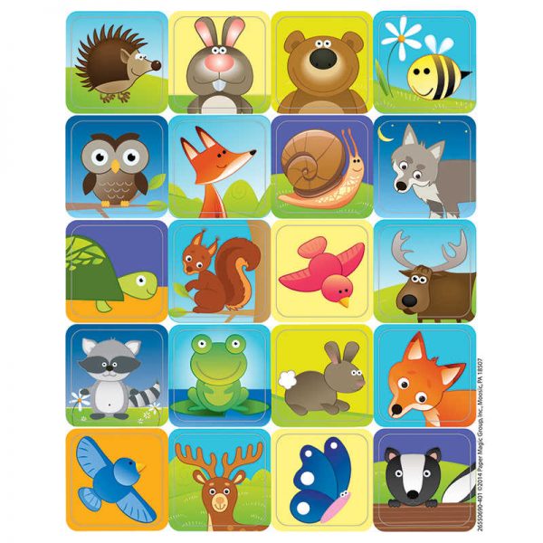 Eureka® Woodland Creatures Theme Stickers