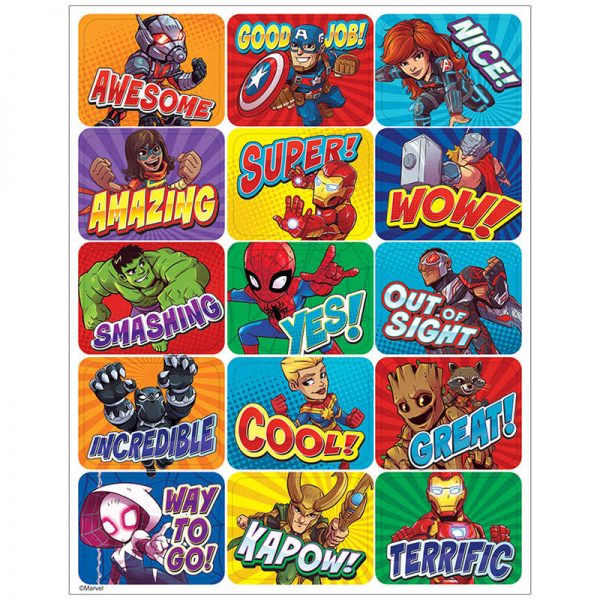Eureka® Marvel™ Super Hero Adventure Stickers - Success
