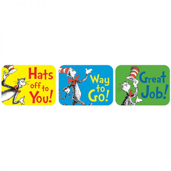Eureka® Cat in the Hat™ Success Stickers