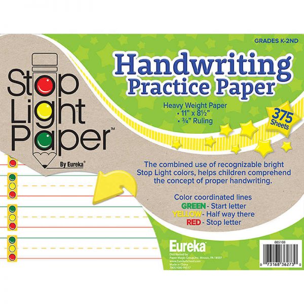 Eureka® Eureka Stop Light Practice Paper, Pack of 375