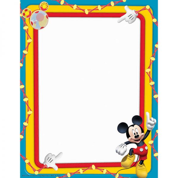 Eureka® Mickey Mouse Clubhouse® Primary Colors Computer Paper