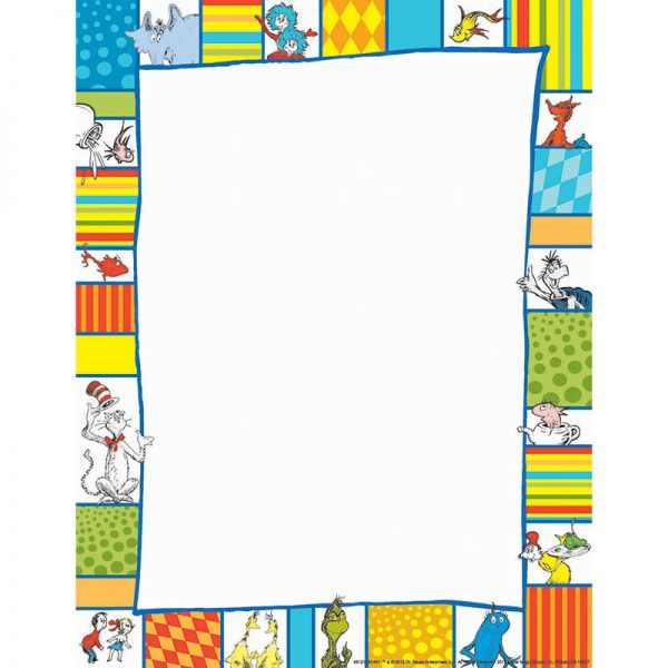 Eureka® Dr. Seuss™ Shapes Computer Paper