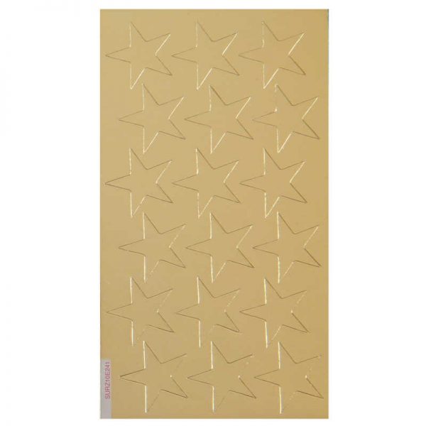 Eureka® Presto-Stick Foil Star Stickers, 3/4", Gold, Pack of 175