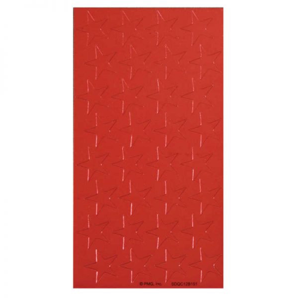 Eureka® 1/2" Red (250) Presto-Stick Foil Star Stickers