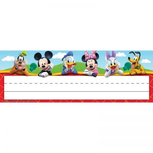 Eureka® Mickey Mouse Clubhouse® Name Plates