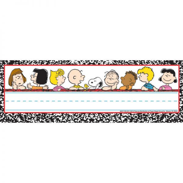 Eureka® Peanuts® Classic Characters Self-Adhesive Name Plates