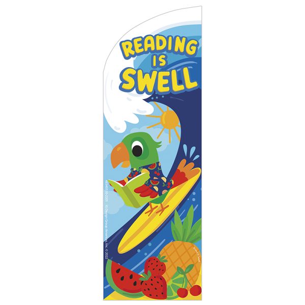 Eureka Reading Is Swell Fruit Punch Scented Bookmarks, Pack of 24