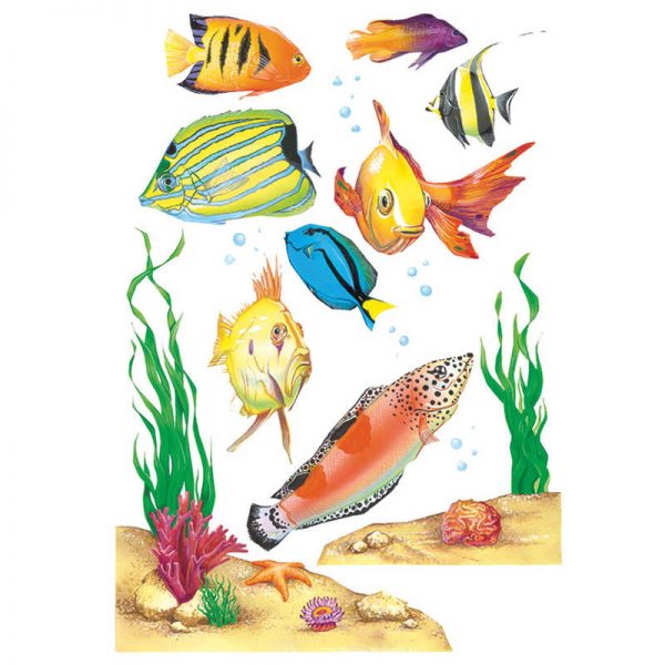 Eureka® Window Clings, Fish