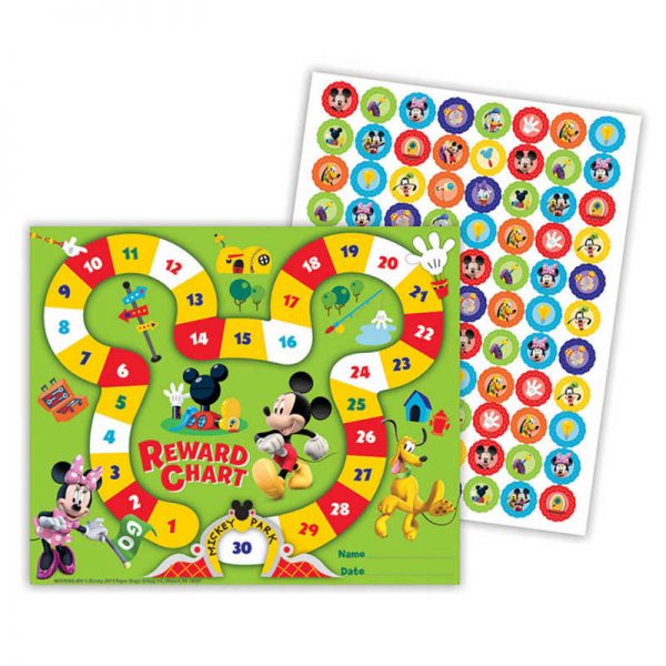 Eureka® Mickey Mouse Clubhouse® Mickey Park 36 Mini Reward Chart Plus 700 Stickers