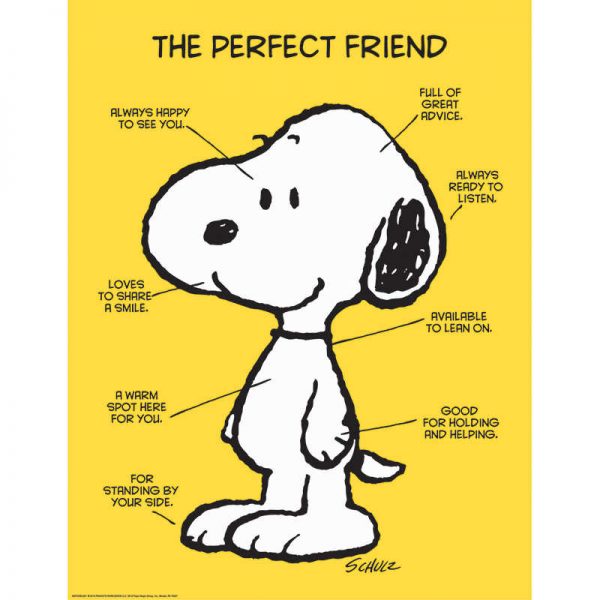 Eureka® Peanuts® The Perfect Friend 17" x 22" Poster