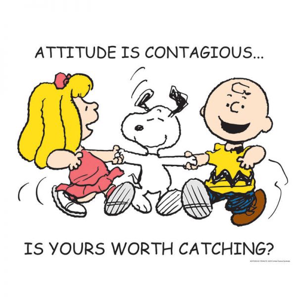 Eureka® Peanuts® Attitude Poster, 17" x 22"