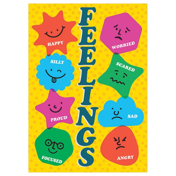 EUREKA Feelings Poster, 13" x 19"