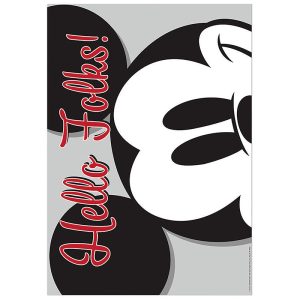 EUREKA Mickey Mouse® Hello Folks! Poster, 13" x 19"