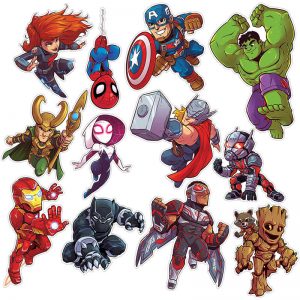 Eureka® Marvel™ Super Hero Adventure 2-Sided Deco Kit