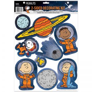 Eureka® Peanuts® NASA 2-Sided Deco Kit
